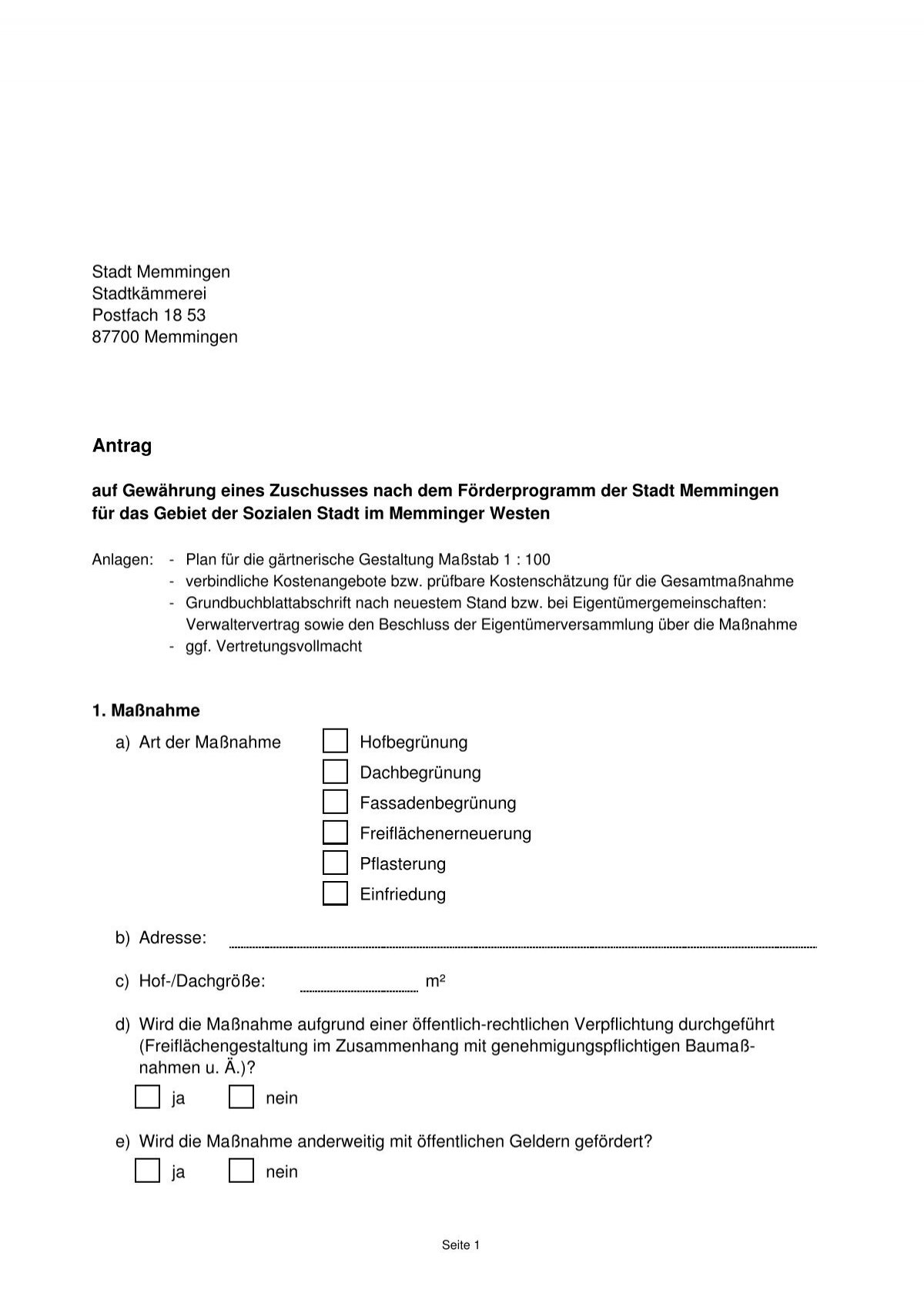 Antrag Auf Verlängerung Der Aufenthaltserlaubnis f) Der Antrag