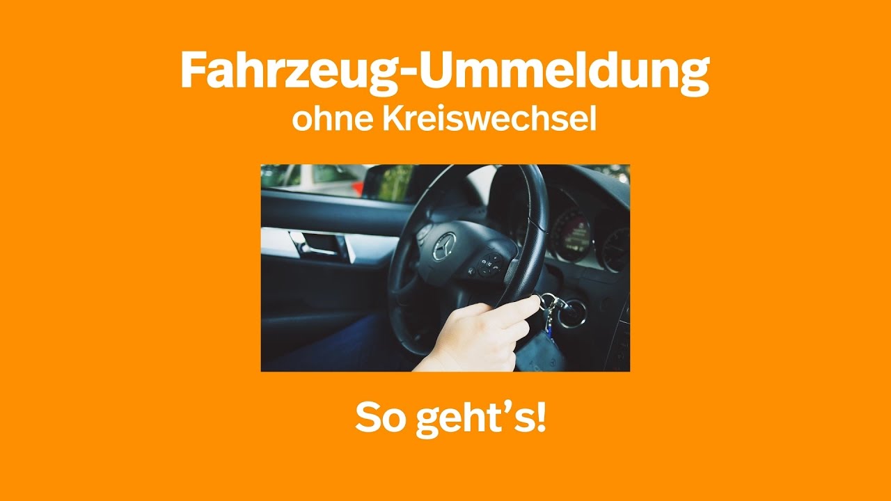Welche Unterlagen Für Kfz Ummeldung