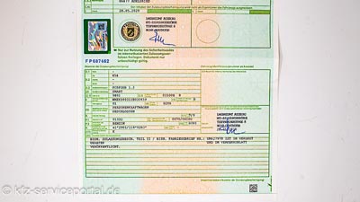 Zulassungsbescheinigung Teil 1 Adresse ändern Fahrzeugbrief - Zulassungsbescheinigung Teil 2 perfekt erklärt