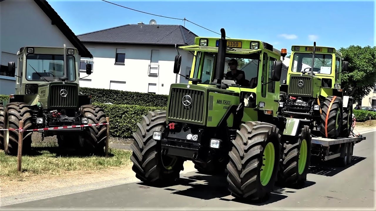 Wochenmärkte Heute In Der Nähe Faszination Unimog und MB Trac- auf Heimreise 8. MB Trac und Unimog