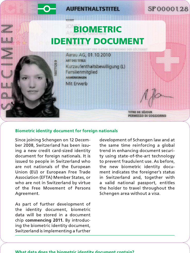 Deutsche Ausweis Für Ausländer Beantragen Flyer Biometr Ausl Ausweis e | PDF
