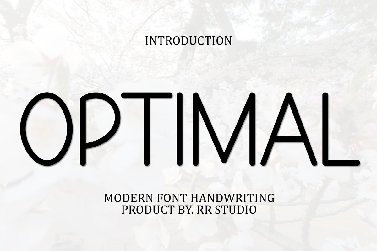 Optimal Die Kfz-meisterwerkstatt - Tiergarten - Moabit Font Optimal: download and install on the WEB site