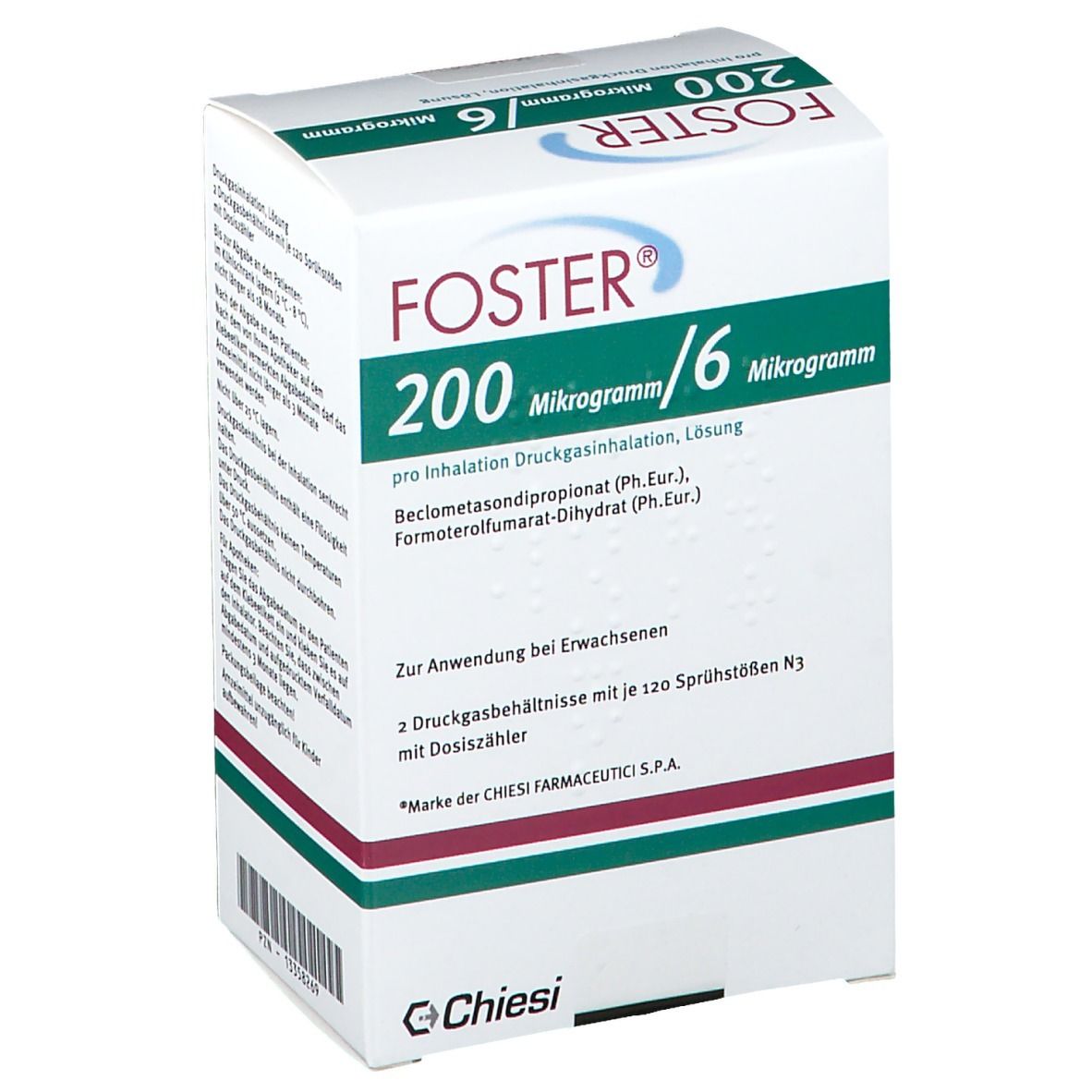 Foster's Garden - Das Steak Haus FOSTER® 200 µg/6 µg 2 St mit dem E-Rezept kaufen - Shop Apotheke