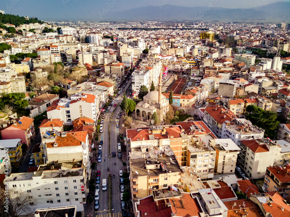 Aydin D. Und Aschenbrenner J. Dr. Foto de Aerial photograph of the capital of Aydin province - Aydin city