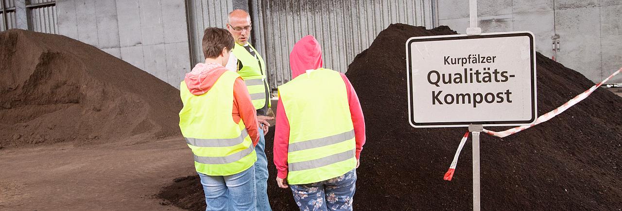 Wertstoffhof In Der Nähe Geöffnet Fotos: Besichtigung Recyclinghof und Müll-Kompostwerk in Heidelberg