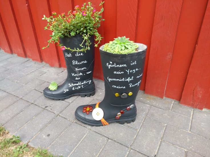 Urologe Für Frauen In Der Nähe Gartendeko-Gummistiefel | Garten deko ideen, Garten deko, Gartenschilder