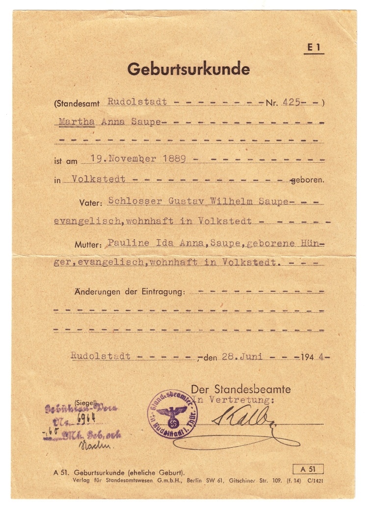 Woher Bekomme Ich Meine Geburtsurkunde