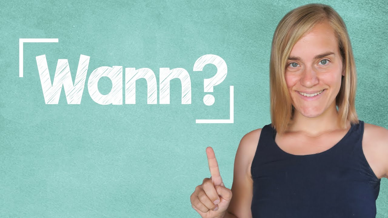 Wann Sind Weihnachtsferien In Schleswig Holstein German Lesson (30) - When-Questions - wann, seit wann, bis wann, ab