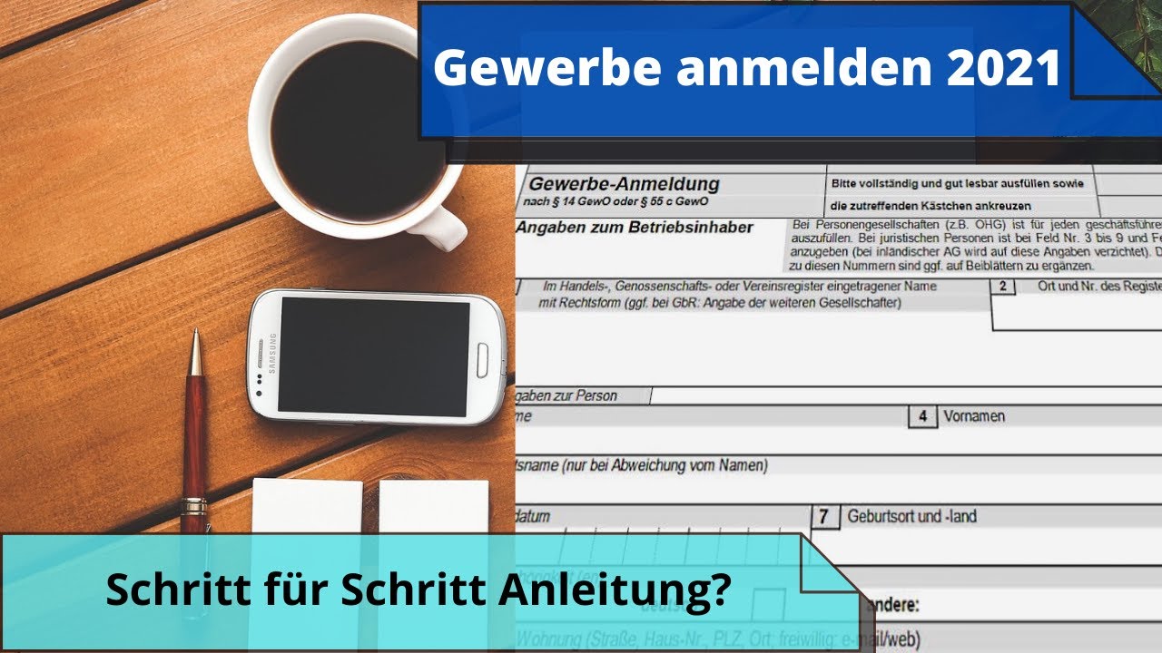 Kann Man Gewerbe Rückwirkend Abmelden Gewerbe anmelden 2021 - Schritt für Schritt Anleitung
