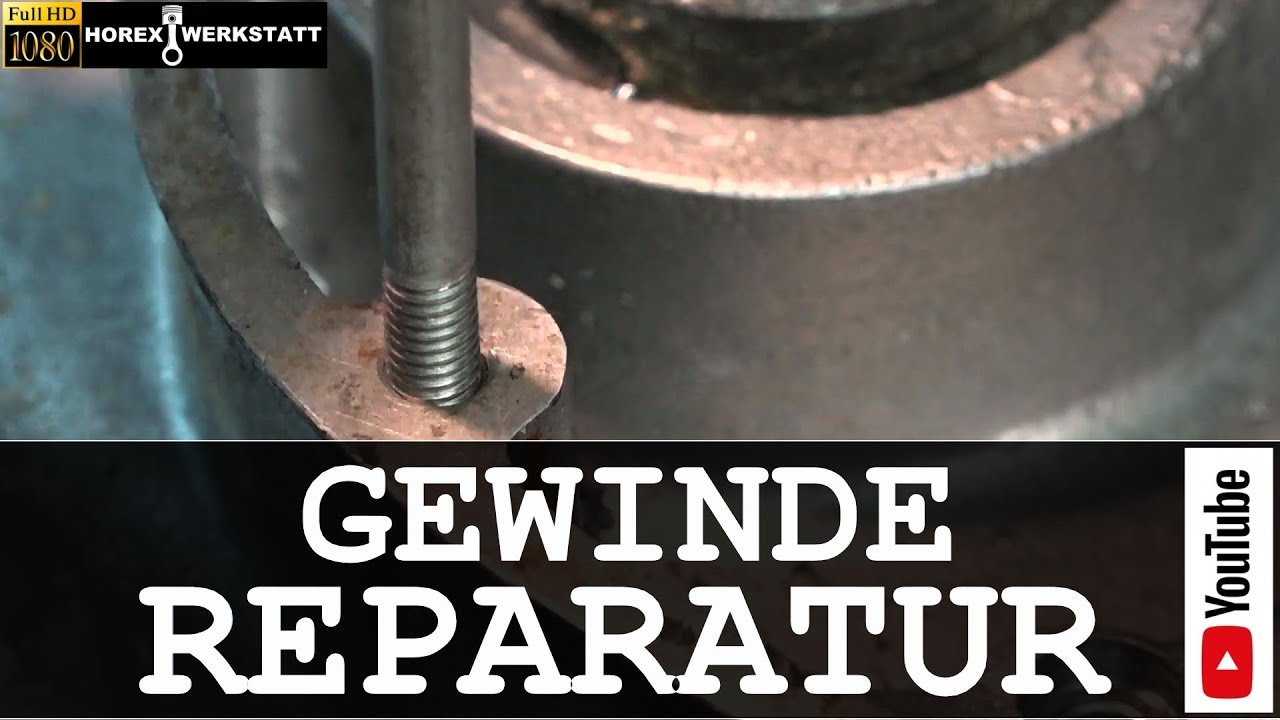 Sternwarte Weißensee Kfz Reparatur Und Handels Gmbh Gewinde Reparatur | Abgerissene Schraube ausbohren | Linksausdreher