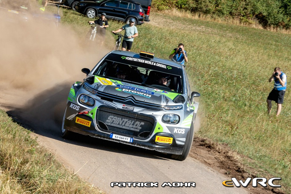 Beste Klinik Für Knie Op Saarland Griebel Marijan − Braun Tobias − Citroën C3 Rally2 − ADAC Saarland