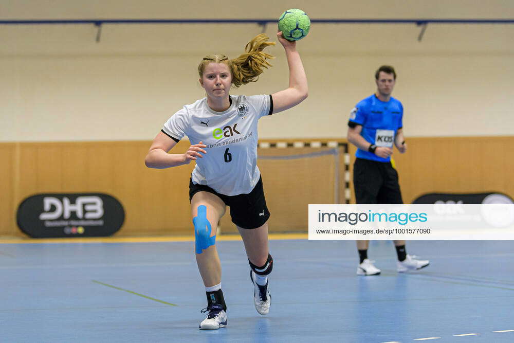 Gemeinschaftspraxis Dr. Karin Engel & Dr. Nina Engel Handball, Women U19 International Match, Germany Austria Nina Engel