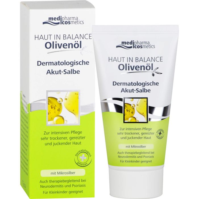 Dermatologische Gemeinschaftspraxis Am St. Joseph Stift HAUT IN BALANCE Olivenöl Derm.Akut Salbe 75 ml - arzneiprivat