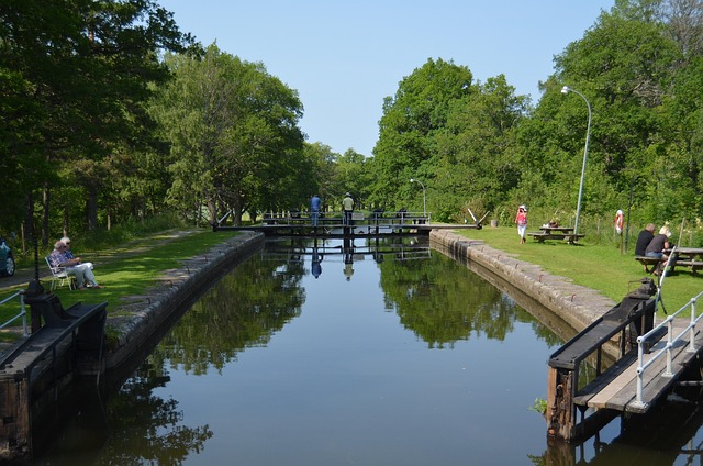 Kanal Und Rohrreinigung In Der Nähe Hjälmare Kanal Sluice Västmanland · Free photo on Pixabay