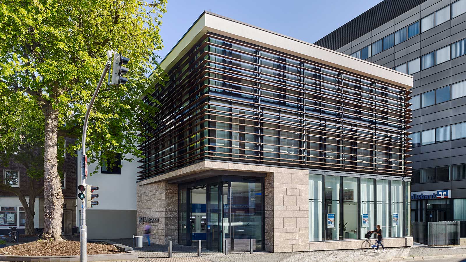 Volksbank Düsseldorf Neuss Eg Filiale Neuss Stadtmitte Höhere Kundenfrequenz dank des richtigen Konzepts – raumplan