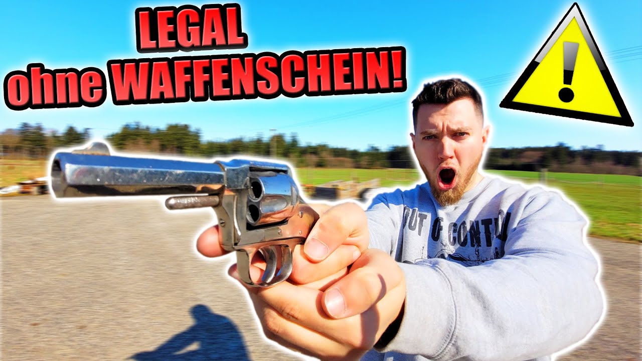 Was Darf Man Mit Kleinem Waffenschein Ich habe mir LEGAL ohne WAFFENSCHEIN einen SCHARFE PISTOLE GEKAUFT