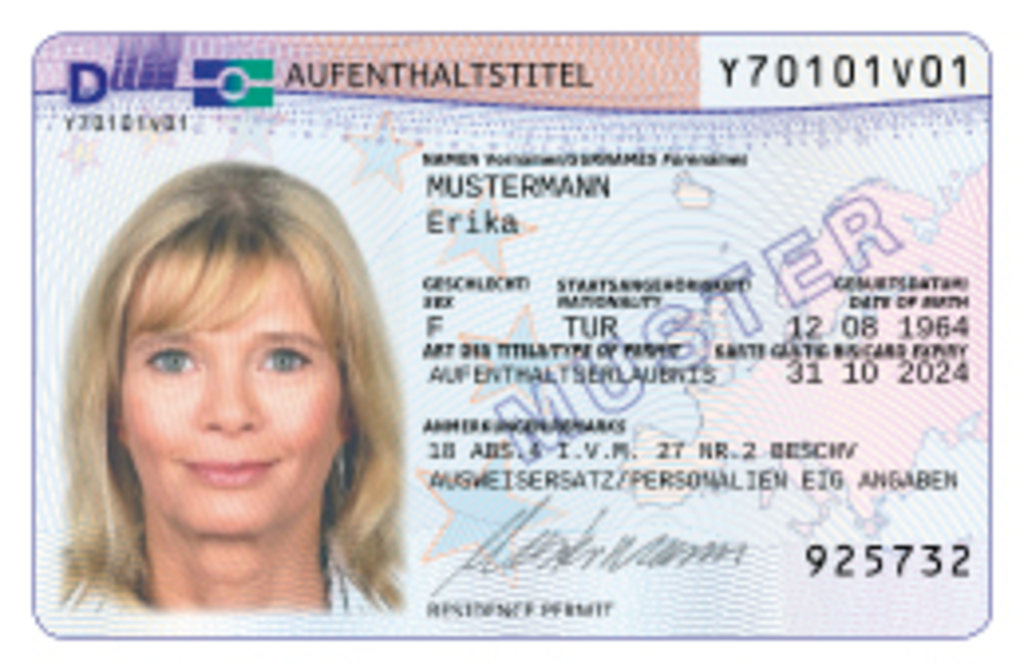 Aufenthaltstitel In Neuen Pass übertragen