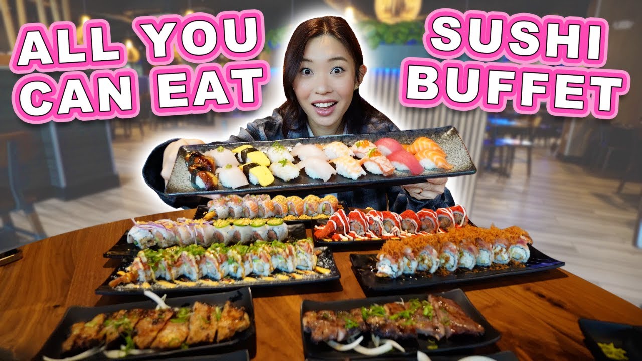 Kassel Sushi All You Can Eat Insane ALL YOU CAN EAT SUSHI 🍣 || [Honolulu, Hawaii] Fresh Fish Buffet