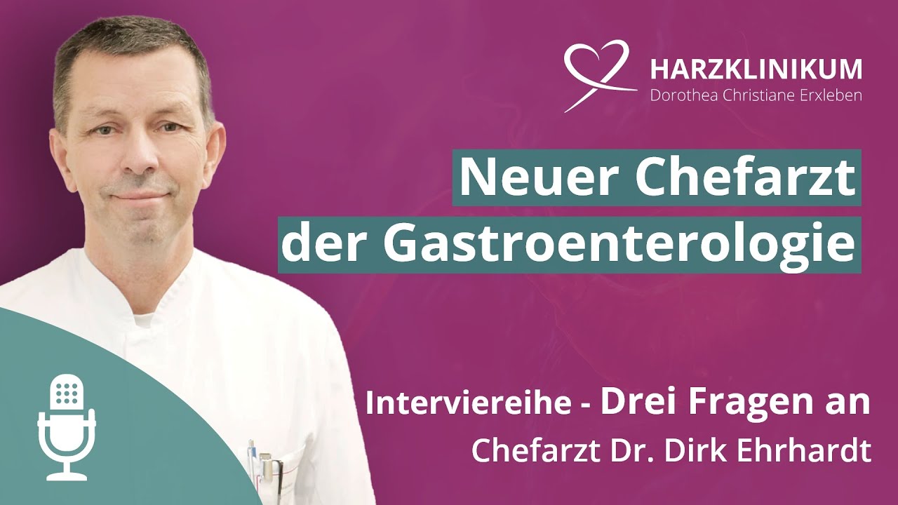 Hno Praxis Dr. Med. Dirk Gießler Interview mit Dr. med. Dirk Ehrhardt – Chefarzt der Klinik für Innere