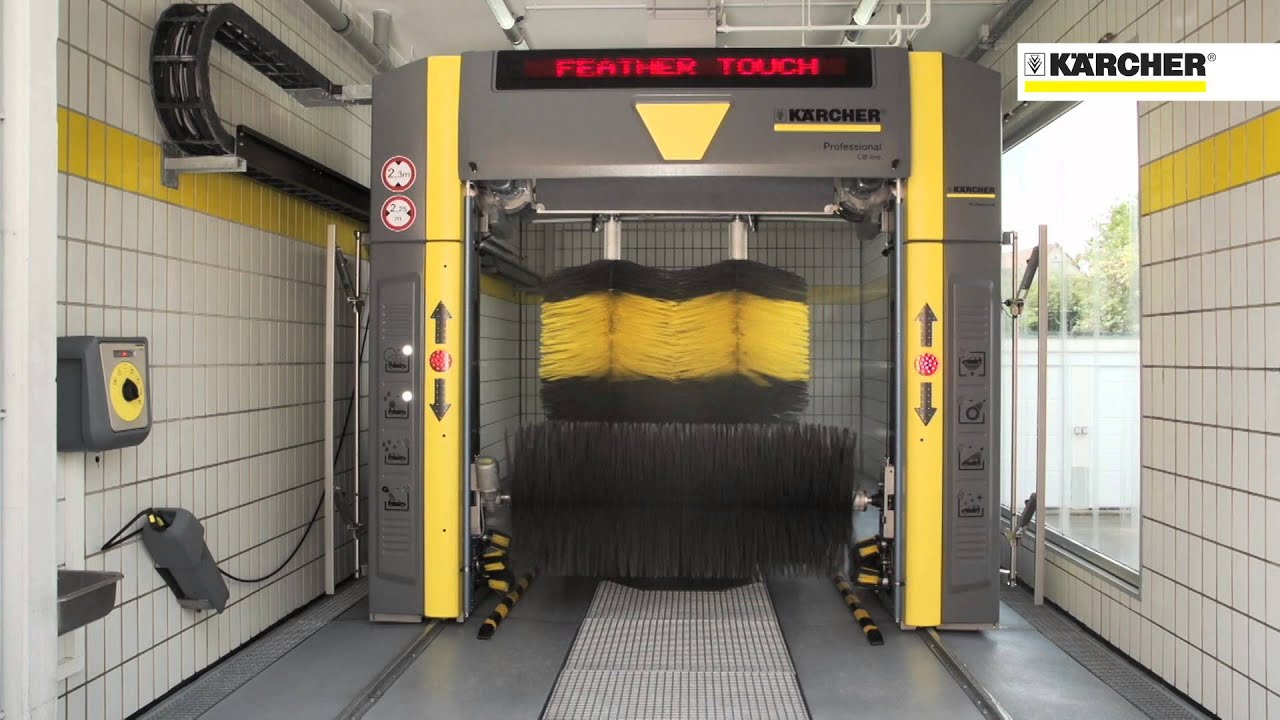 Autowaschanlage Mit Innenreinigung In Der Nähe Kärcher Portalwaschanlagen CB 3 - YouTube