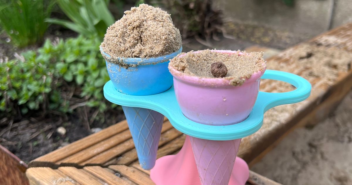 Eisladen In Der Nähe Jetzt Geöffnet Kinder Eishalter by Smutje | Download free STL model | Printables.com