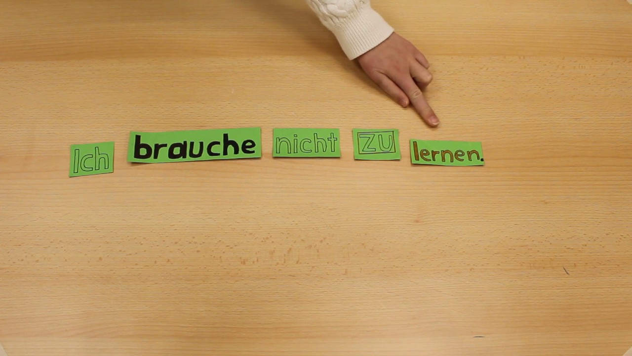 Erweiterter Infinitiv Mit Zu Beispiele Kommaregel: Erweiterter Infinitiv mit "zu" - YouTube