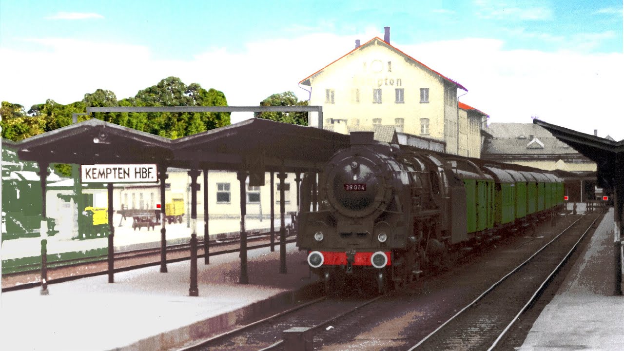 Allgäu Gymnasium Kempten Eberhard-schobacher-weg Kempten Allgäu Kopfbahnhof Kempten (Allg) Hbf - 63 years of a terminal - part 1 - YouTube