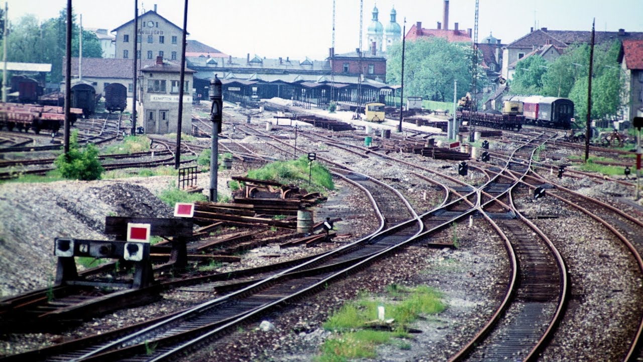 Allgäu Gymnasium Kempten Eberhard-schobacher-weg Kempten Allgäu Kopfbahnhof Kempten (Allg) Hbf - 63 years of a terminal - part 2 - YouTube
