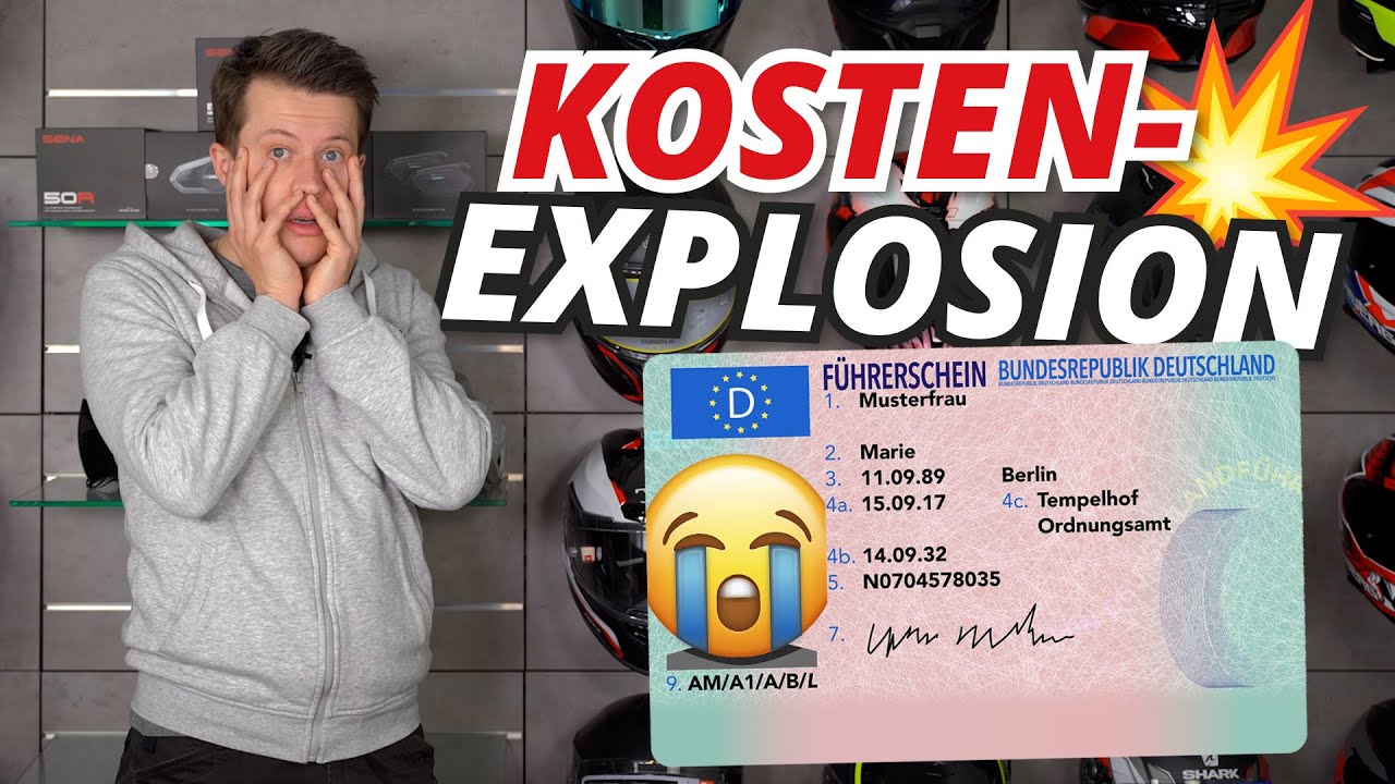 Wie Viel Kostet Ein Erweitertes Führungszeugnis KOSTENEXPLOSION! Das kostet der Motorradführerschein 2023 [Klasse A2