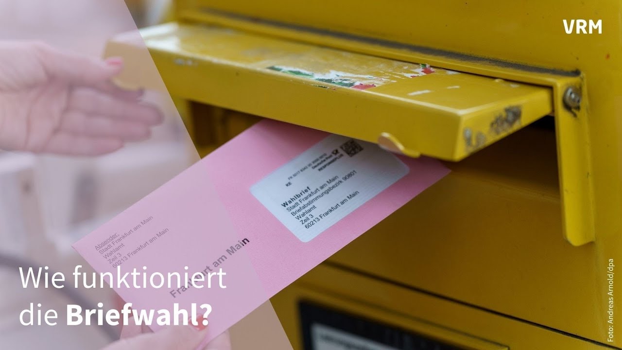 Kann Man Die Briefwahl Im Wahlbüro Abgeben Landtagswahl in Hessen: Wie funktioniert die Briefwahl? - YouTube