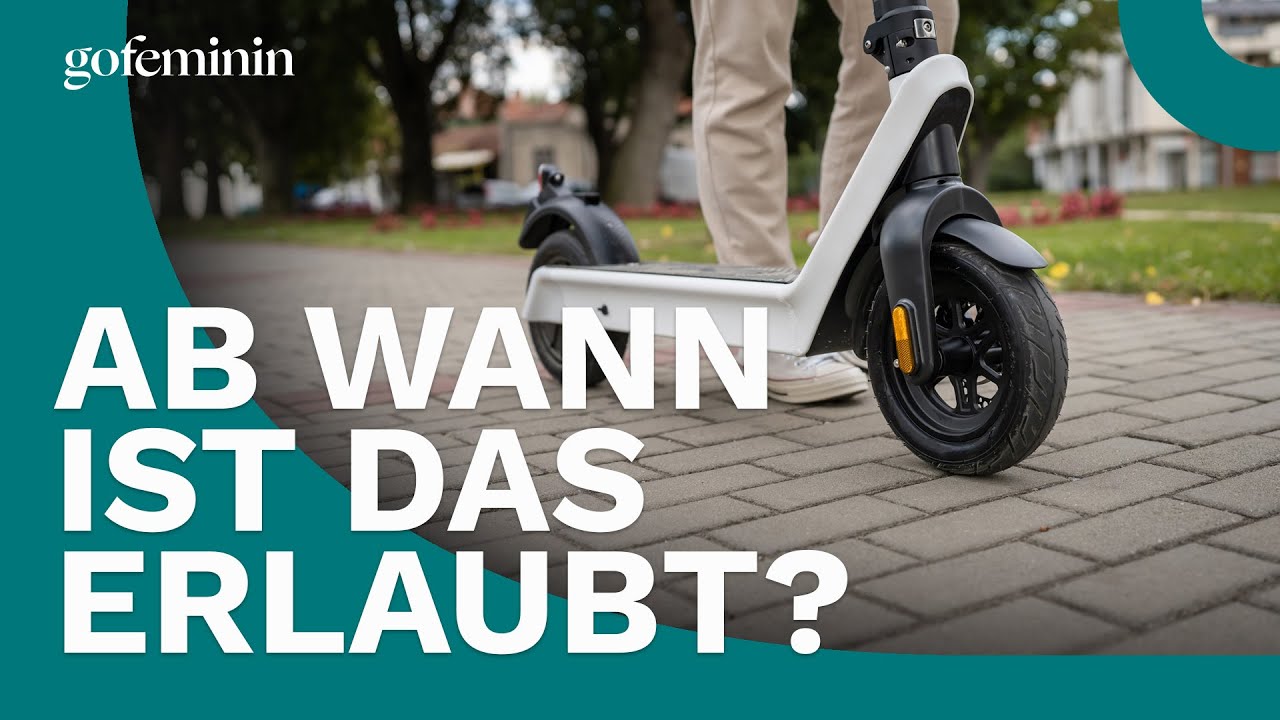 Darf Man Mit Gürtelrose Arbeiten Laut Gesetz: Ab wann darf man E-Scooter fahren? - YouTube