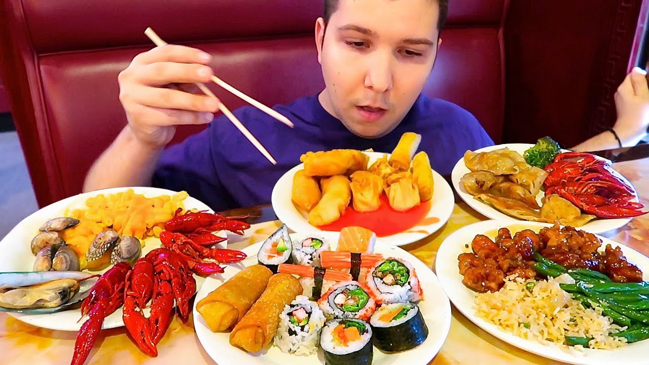 All You Can Eat Chinese Düsseldorf Legendary All You Can Eat Chinese Buffet • MUKBANG - YouTube