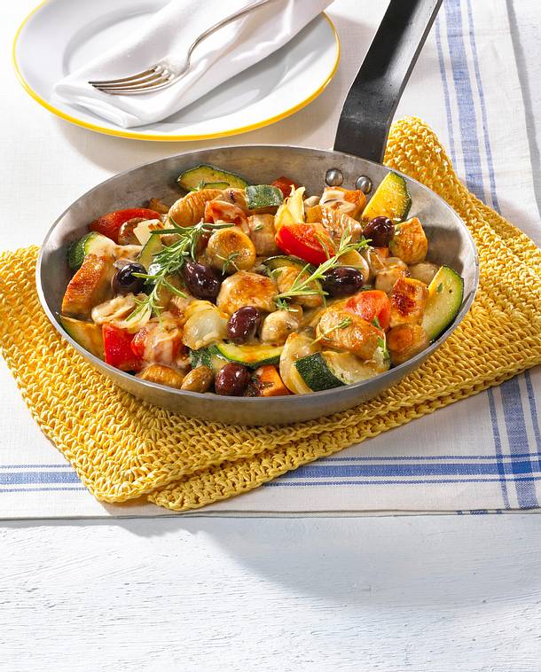 Lecker Essen Gehen In Der Nähe Leichte Gemüse-Puten-Pfanne Rezept | LECKER