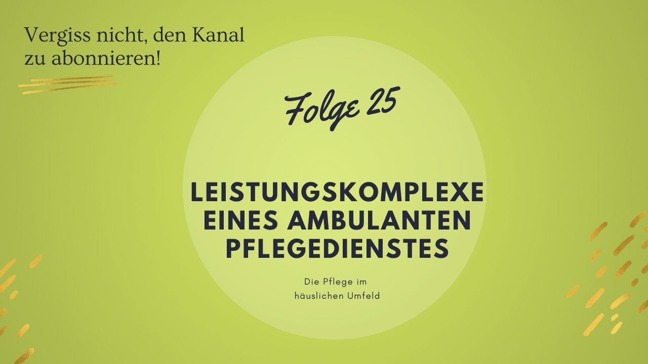 Leistungskomplexe Ambulante Pflege Sachsen 2024