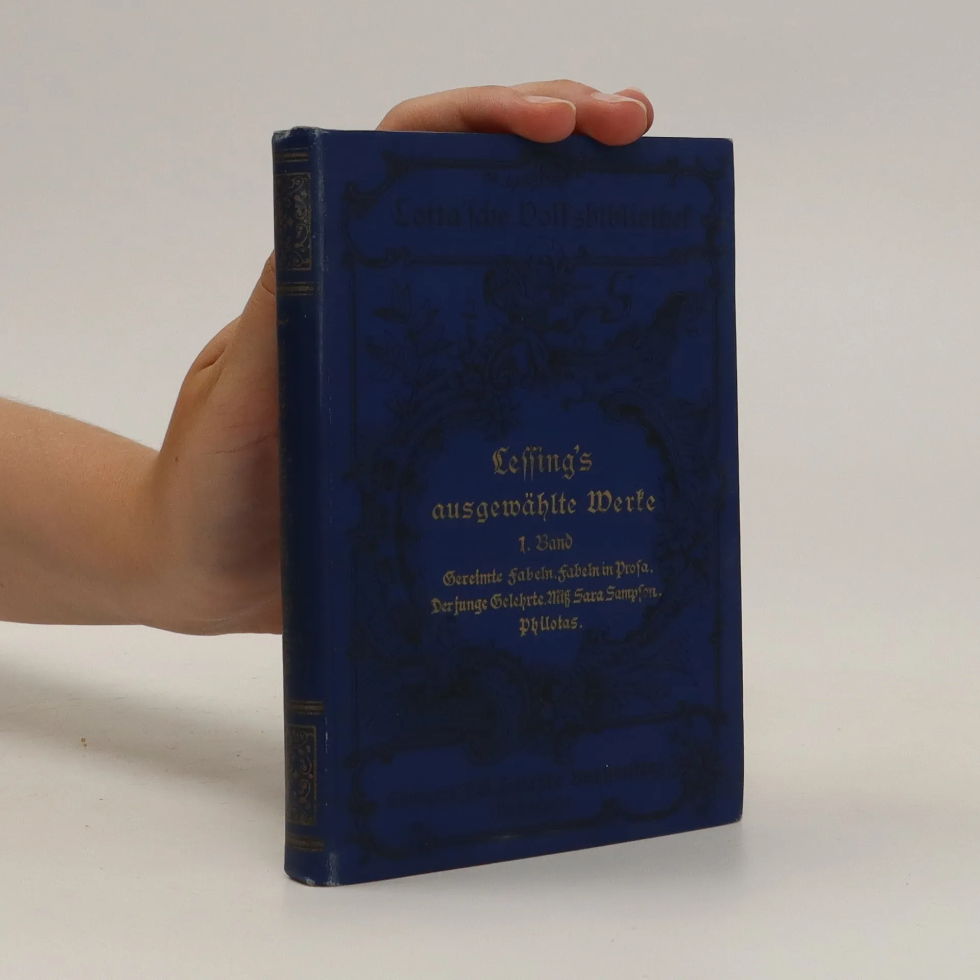 Gotthold Ephraim Lessing Bedeutende Werke Lessing‘s ausgewählte Werke 1. Band - Gotthold Ephraim Lessing