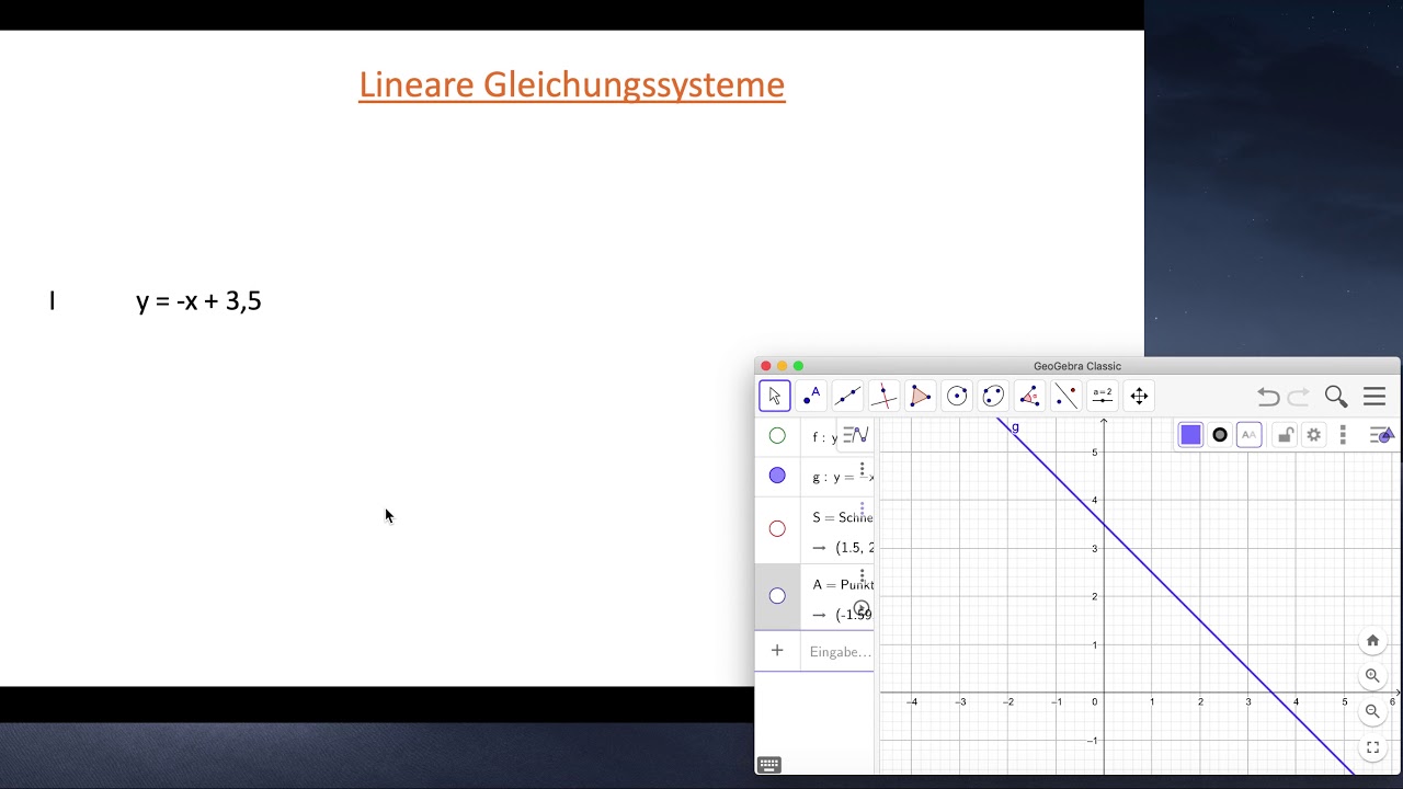 Lineare Gleichungssysteme Mit 3 Unbekannten lineare Gleichungssysteme - YouTube