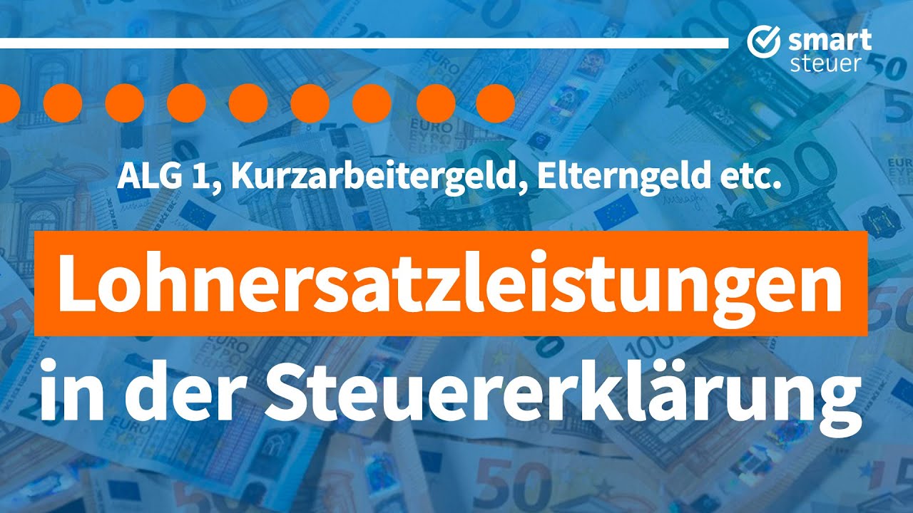 Muss Man Wohngeld Bei Der Steuererklärung Angeben Lohnersatzleistungen in der Steuererklärung: ALG 1, Kurzarbeitergeld