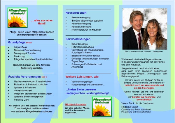 Ambulante Pflegedienste In Der Nähe Marketing und Presse
