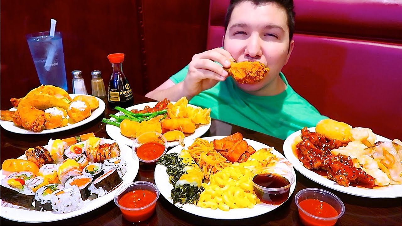 All You Can Eat Chinese Köln Massive All You Can Eat Chinese Buffet • MUKBANG - YouTube