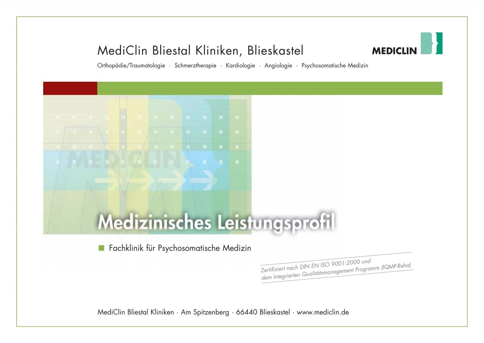 Mediclin Fachklinik Rhein Ruhr Auf Der Rötsch Essen