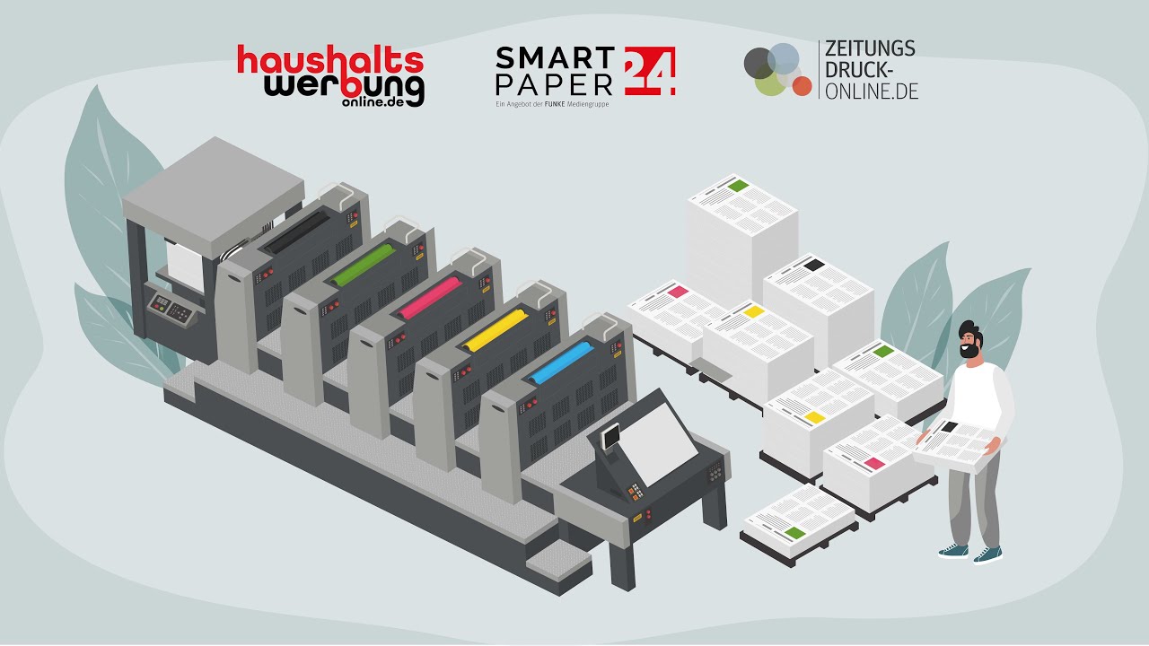 Zeitungsdruck Dierichs Gmbh & Co. Kg Meisterhafter Zeitungsdruck ab 2000 Exemplaren. - YouTube