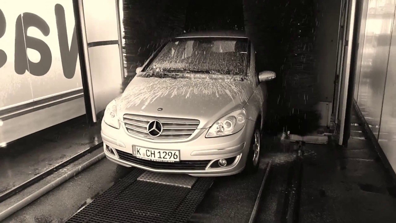 Waschanlage Ohne Bürsten In Der Nähe Mercedes B-Klasse Waschanlage - YouTube