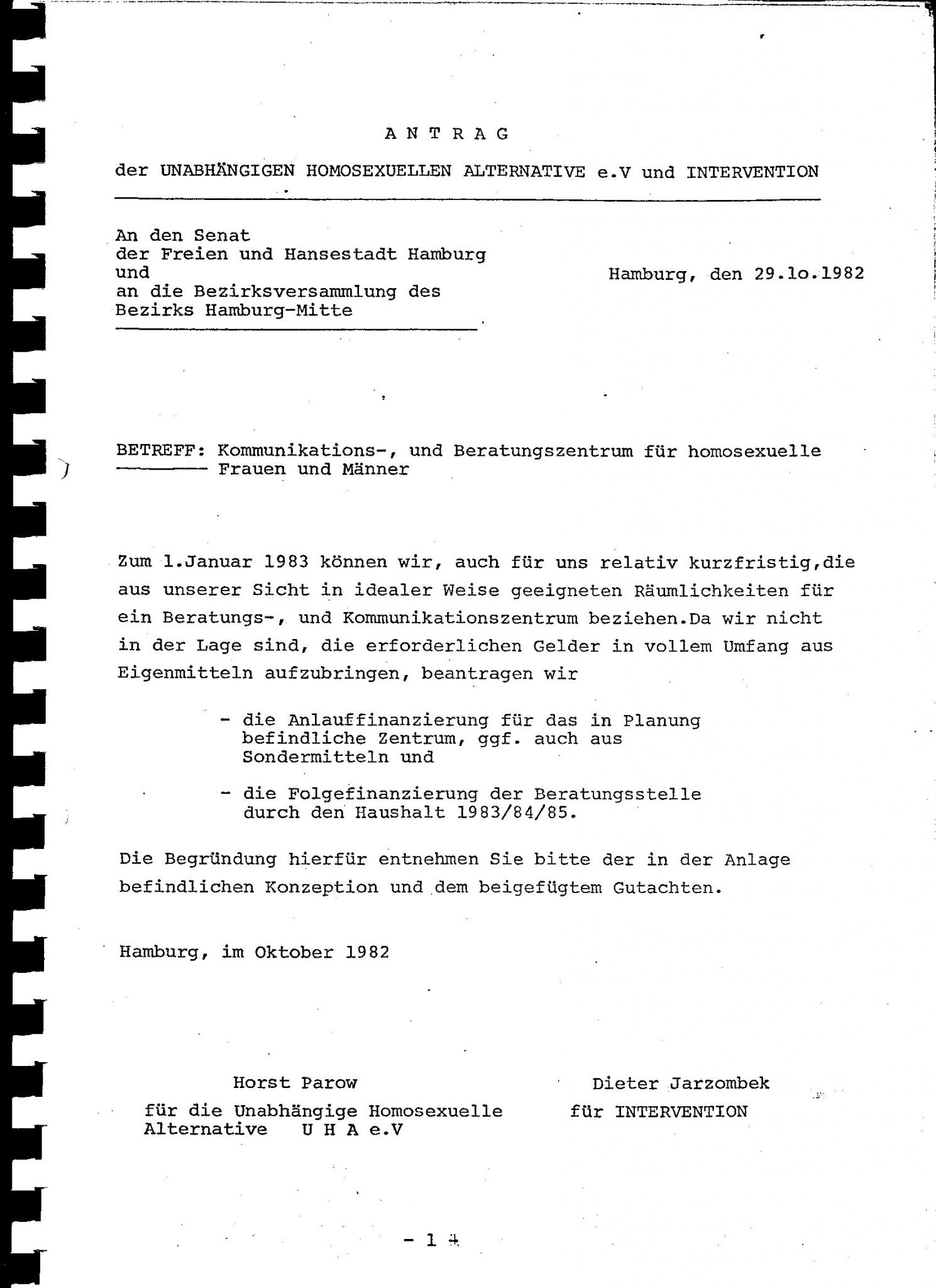 Antrag Auf Erteilung Verlängerung Eines Aufenthaltstitels MHC Magnus Hirschfeld Centrum Hamburg Eröffnung 1983