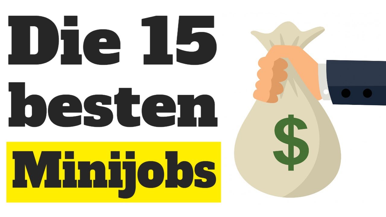 Welchen Job Kann Man Mit 14 Machen Minijobs: Die 15 besten Minijobs 💰 - YouTube