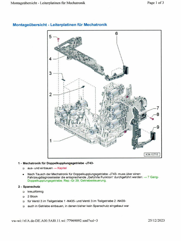 Rezensionen Für Jülicher Autozentrum Makki Gmbh Montage%C3%BCbersicht%20Leiterplatine%20f%C3%BCr%20Mechatronik | PDF