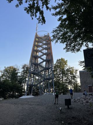 Turm Der St. Petri Kirche Neuer Tromm-Turm bietet traumhafte Aussicht