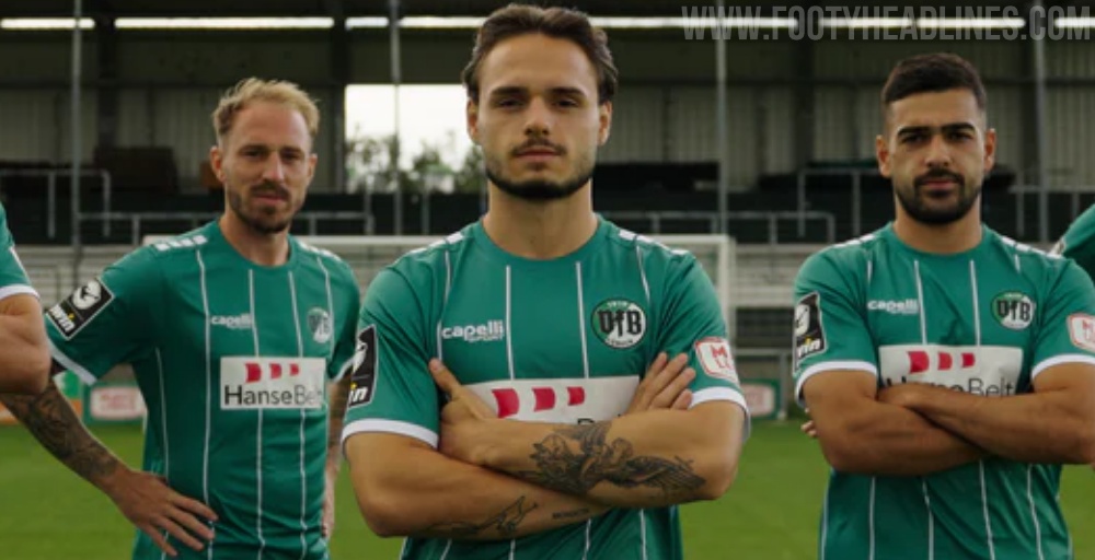 Hansestadt Lübeck Fachbereich Soziales Verwaltungszentrum Mühlentor No More Hummel - Capelli VfB Lübeck 23-24 3. Liga Home Kit Released