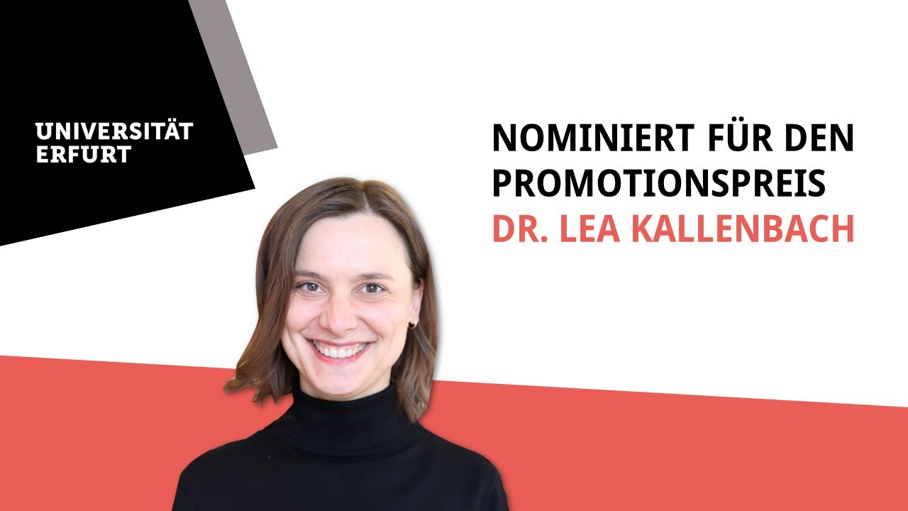 Hautarztpraxis Lange Brücke Erfurt Dr. Schaefer Nominierung für den Promotionspreis 2023: Dr. Lea Kallenbach