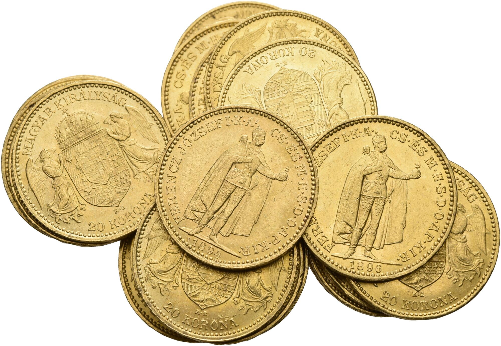 Goldankauf Hannover - Juwelier Cohrs Edelmetall Gmbh NumisBids: SINCONA AG Auction 80 - Bullion (26 Oct 2022): UNGARN