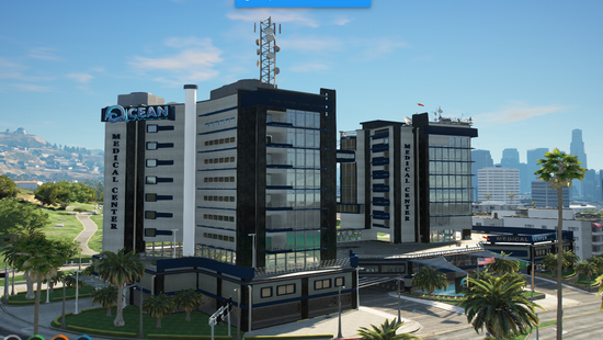 Hospital Zum Heiligen Geist Stationen Ocean Hospital MLO For GTAV FiveM Game Server – FiveM Scripts Store